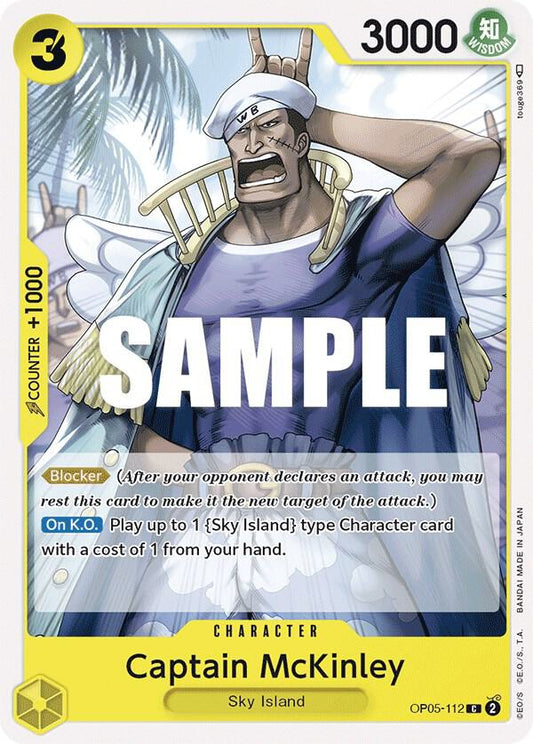 Captain McKinley - Common - One Piece Card Game