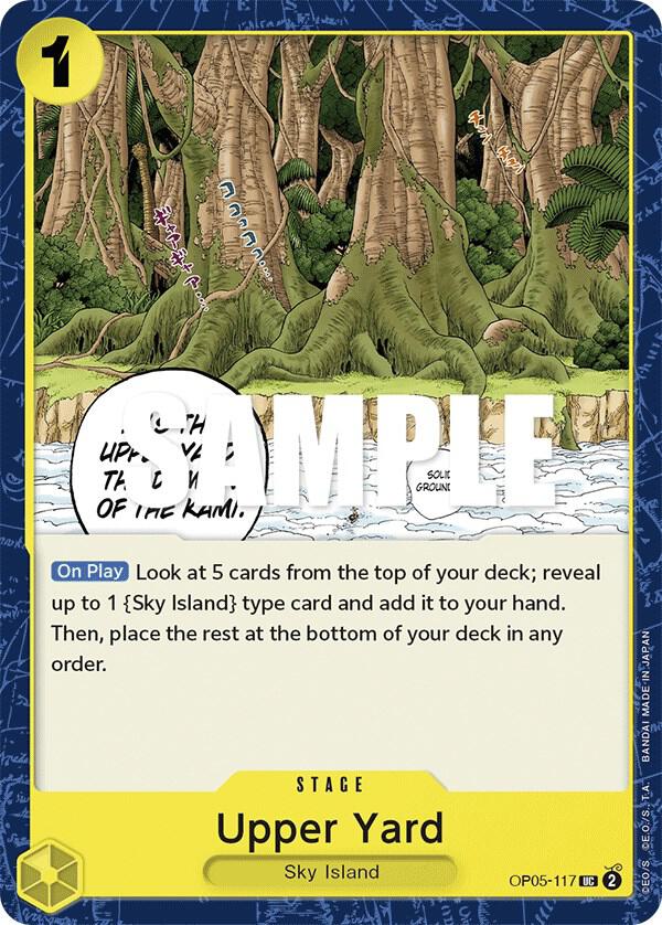 Upper Yard - Uncommon - One Piece Card Game