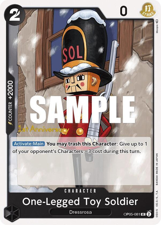 One-Legged Toy Soldier - Uncommon - One Piece Card Game