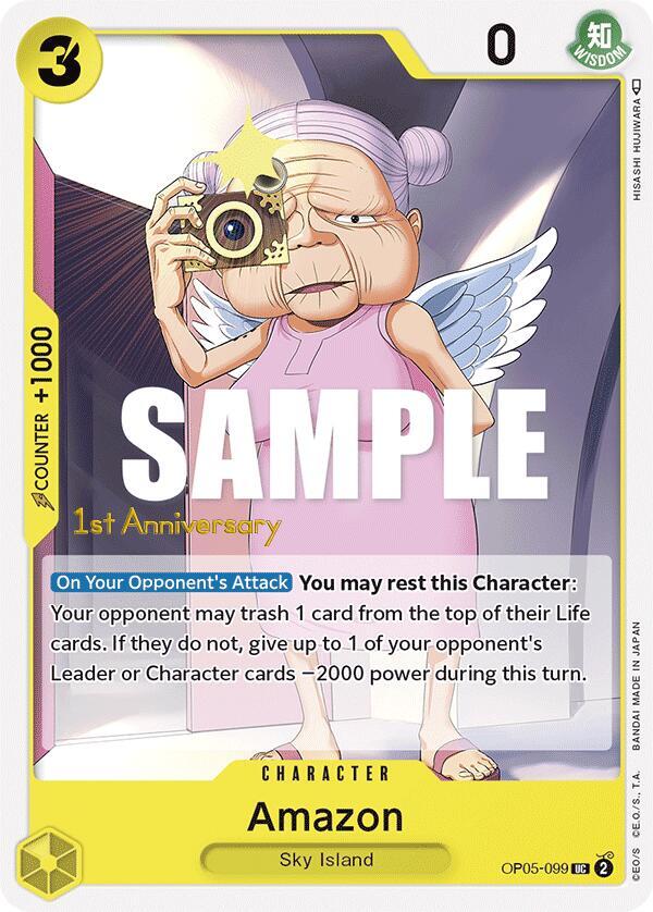 Amazon - Uncommon - One Piece Card Game