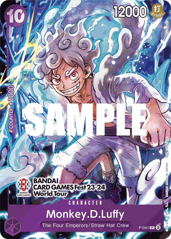 Monkey.D.Luffy (041) (BANDAI CARD GAMES Fest 23-24 World Tour) - Promo - One Piece Card Game