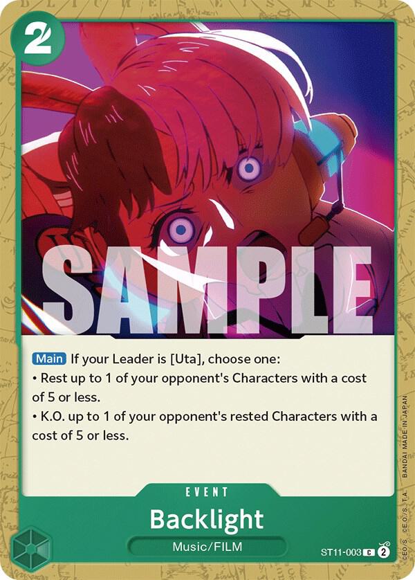 Backlight - Common - One Piece Card Game