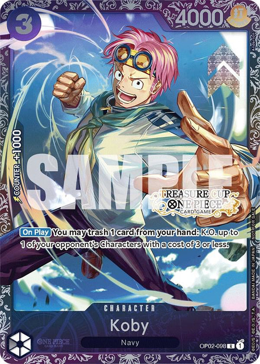 Koby (Treasure Cup) - Common - One Piece Card Game