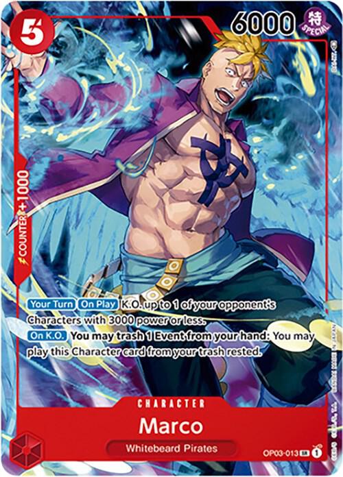 Marco (Japanese 1st Anniversary Set) - Super Rare - One Piece Card Game