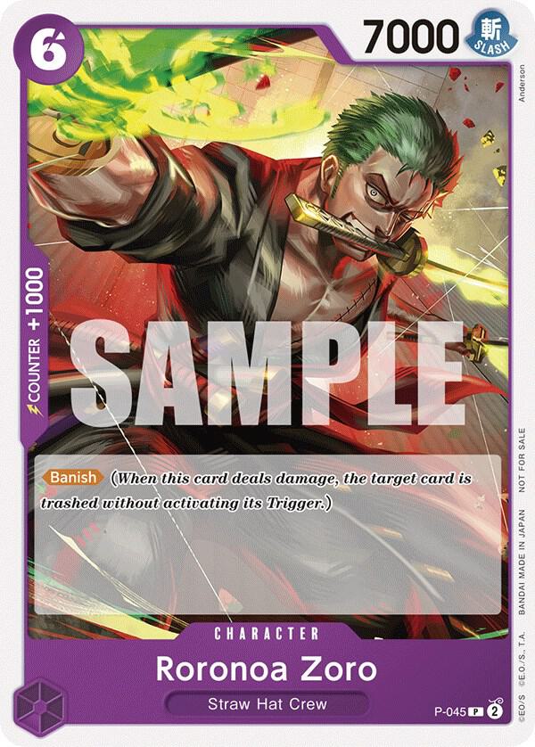 Roronoa Zoro (OP-06 Pre-Release Tournament) [Participant] - Promo - One Piece Card Game