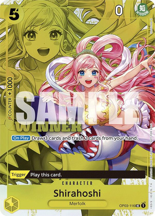 Shirahoshi (Winner Pack Vol. 6) - Uncommon - One Piece Card Game