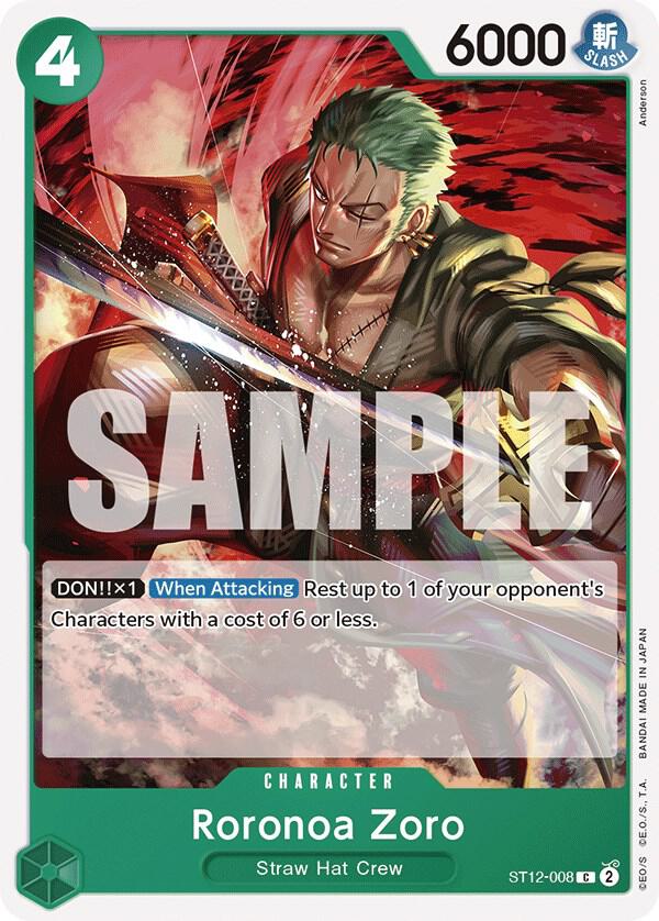 Roronoa Zoro - Common - One Piece Card Game