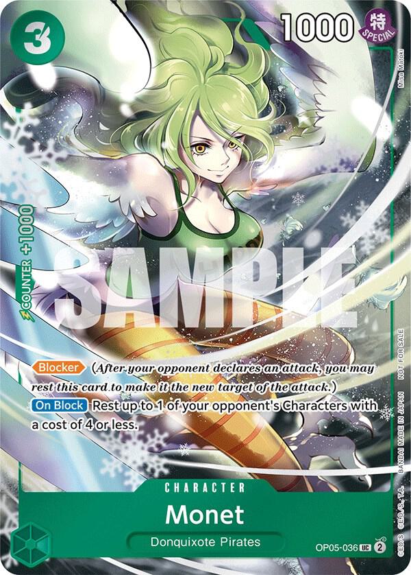 Monet (Event Pack Vol. 3) - Uncommon - One Piece Card Game