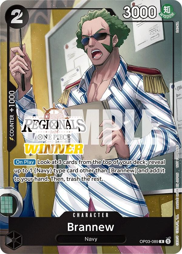 Brannew (Online Regional 2024) [Winner] - Rare - One Piece Card Game