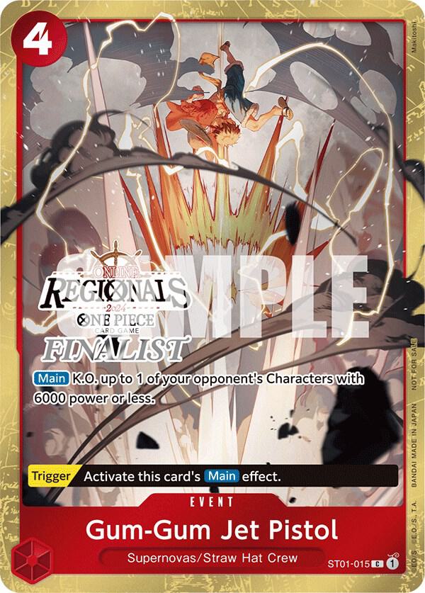 Gum-Gum Jet Pistol (Online Regional 2024) [Finalist] - Common - One Piece Card Game