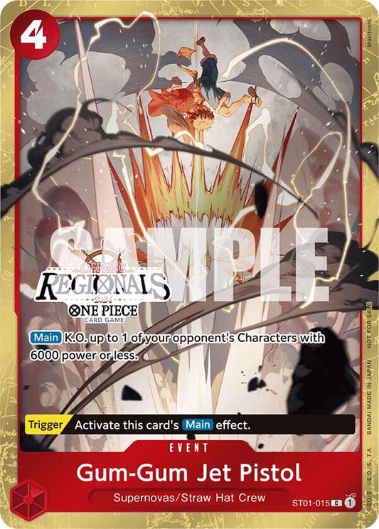 Gum-Gum Jet Pistol (Offline Regional 2024) [Participant] - Common - One Piece Card Game