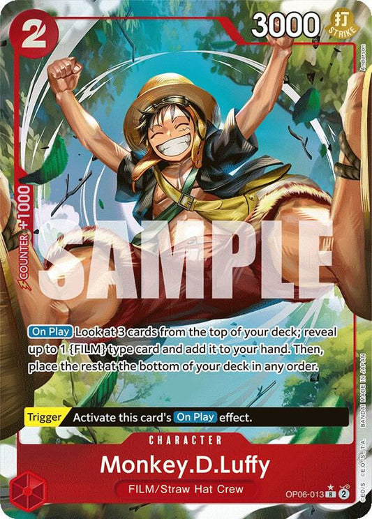 Monkey.D.Luffy (Alternate Art) (Rare) - One Piece TCG