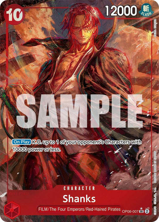 Shanks (Alternate Art) (Super Rare) - One Piece TCG