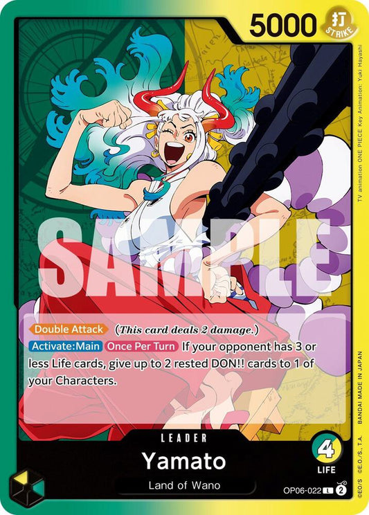 Yamato - Leader - One Piece Card Game