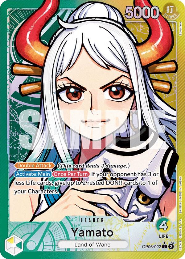 Yamato (Alternate Art) - Leader - One Piece Card Game