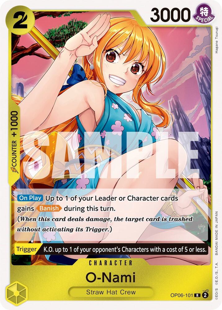 O-Nami - Rare - One Piece Card Game