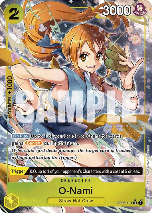 O-Nami (Alternate Art) - Rare - One Piece Card Game