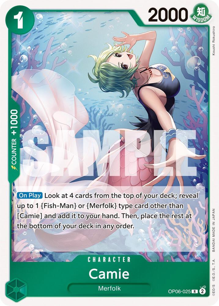 Camie - Rare - One Piece Card Game