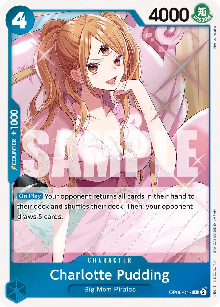 Charlotte Pudding (Rare) - One Piece TCG