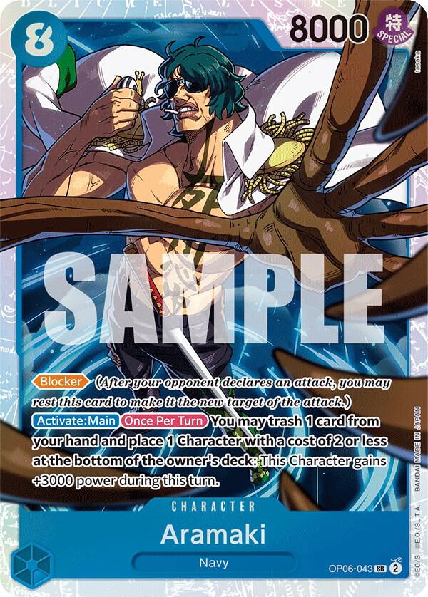 Aramaki (Super Rare) - One Piece TCG