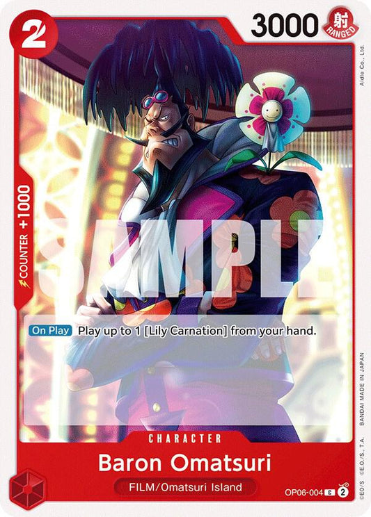 Baron Omatsuri - Common - One Piece Card Game