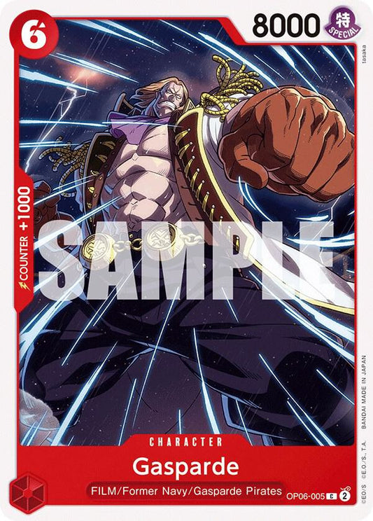 Gasparde - Common - One Piece Card Game