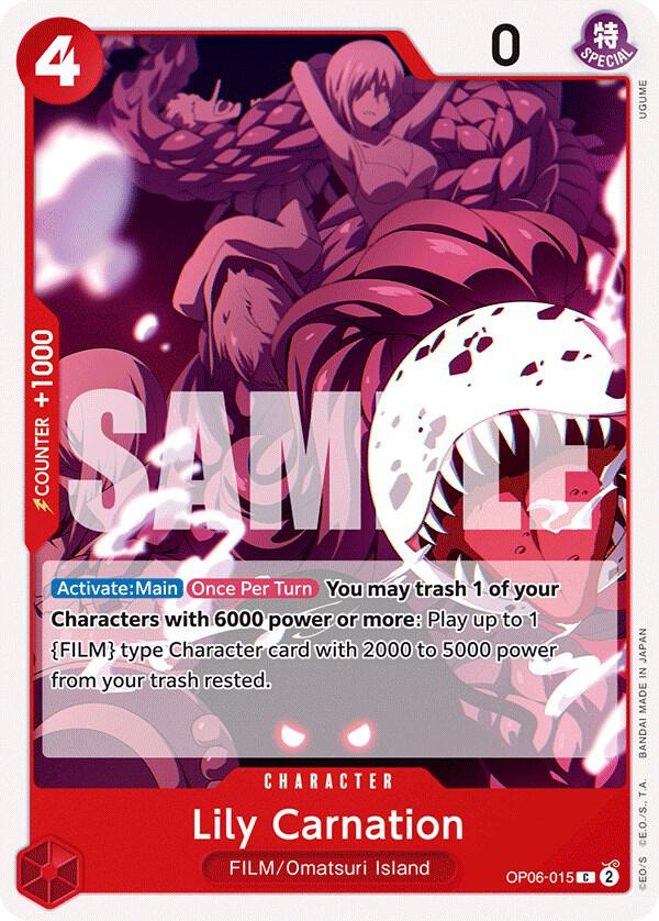 Lily Carnation (Common) - One Piece TCG