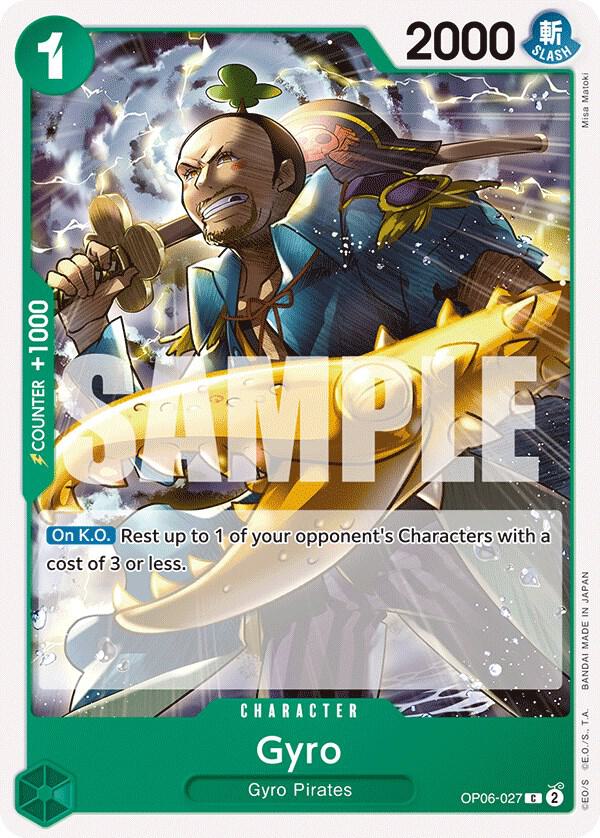 Gyro (Common) - One Piece TCG