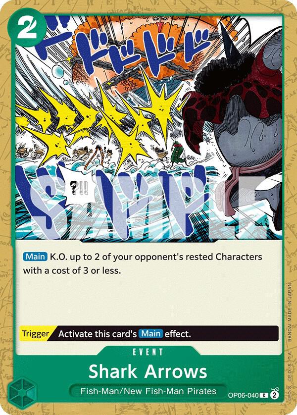 Shark Arrows - Common - One Piece Card Game