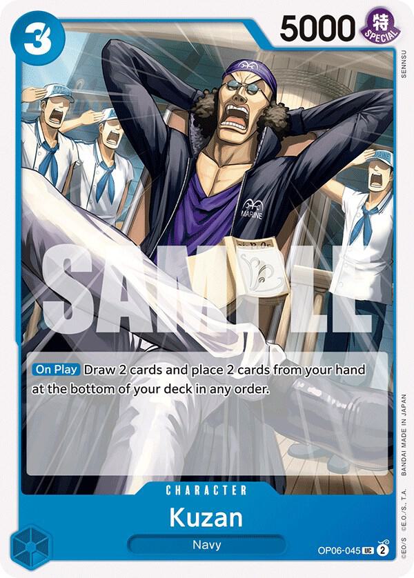 Kuzan (Uncommon) - One Piece TCG