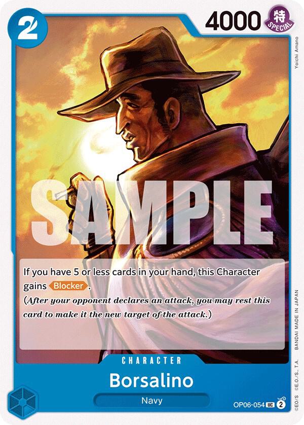 Borsalino (Uncommon) - One Piece TCG