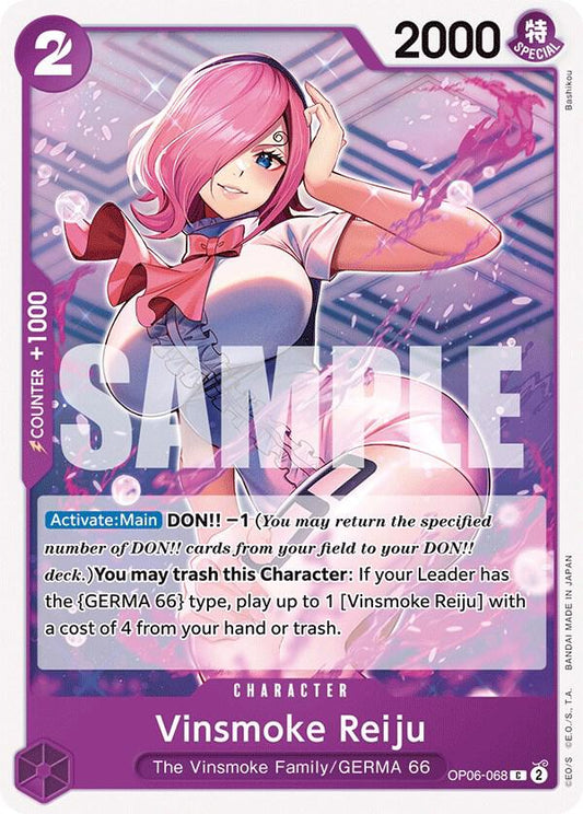 Vinsmoke Reiju (068) - Common - One Piece Card Game