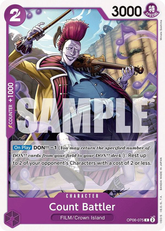 Count Battler - Common - One Piece Card Game