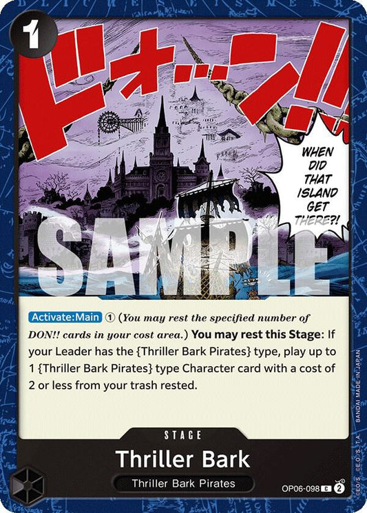 Thriller Bark - Common - One Piece Card Game