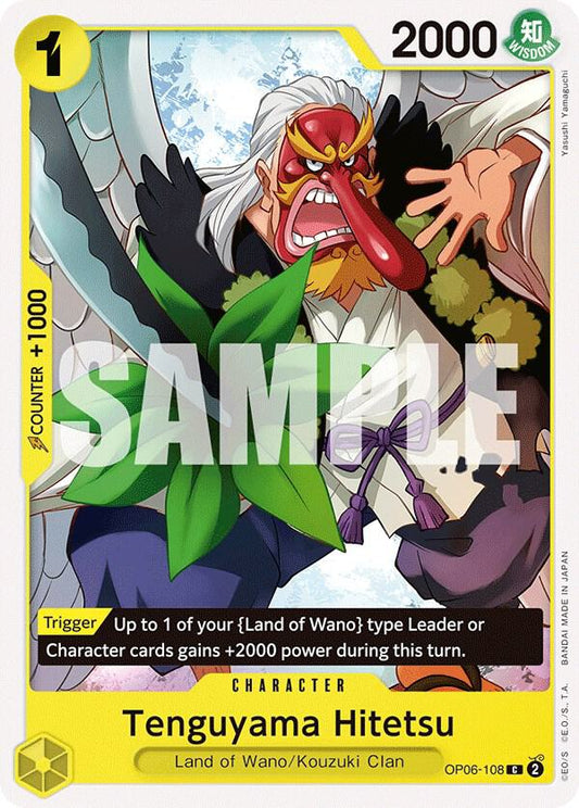 Tenguyama Hitetsu - Common - One Piece Card Game