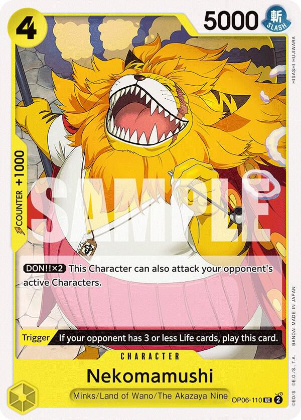 Nekomamushi (Uncommon) - One Piece TCG