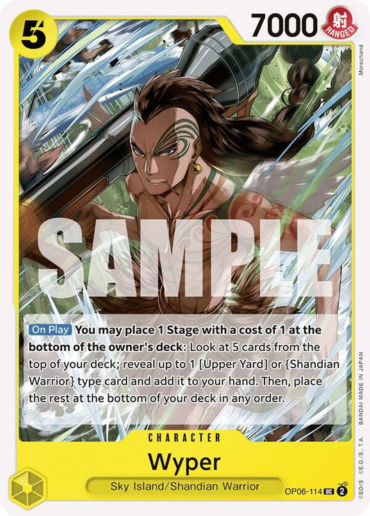 Wyper - Uncommon - One Piece Card Game