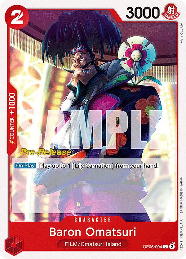 Baron Omatsuri (Common) - One Piece TCG