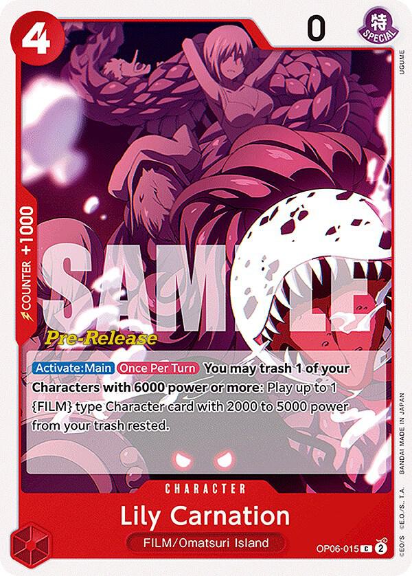 Lily Carnation - Common - One Piece Card Game