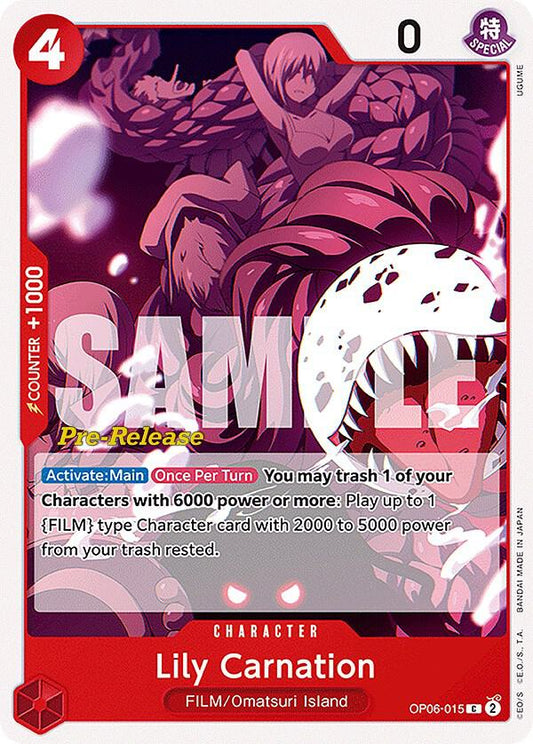 Lily Carnation - Common - One Piece Card Game