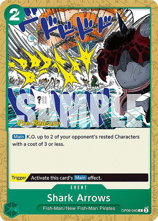 Shark Arrows (Common) - One Piece TCG