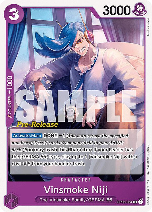 Vinsmoke Niji (064) (Common) - One Piece TCG