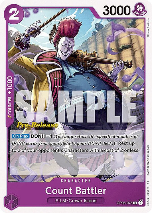 Count Battler - Common - One Piece Card Game