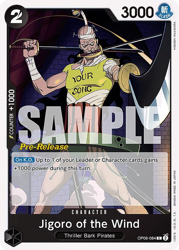 Jigoro of the Wind (Common) - One Piece TCG