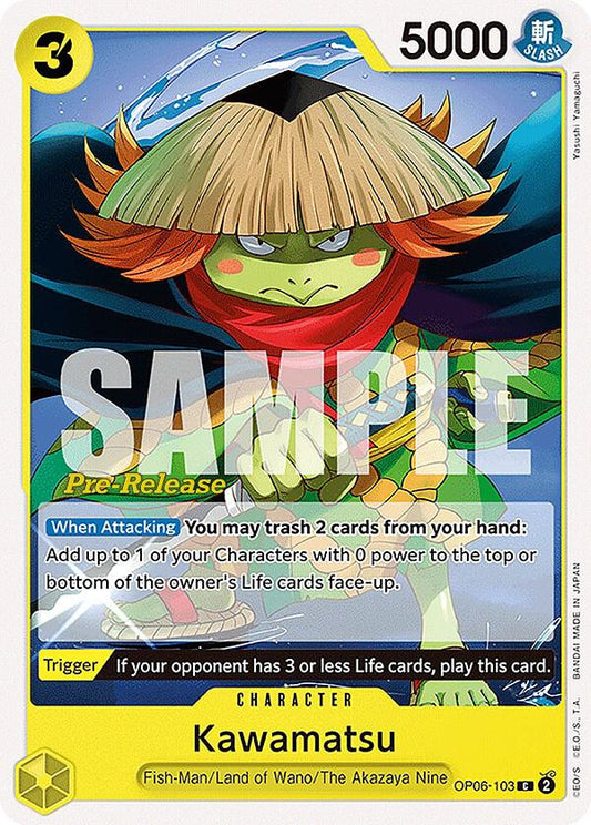 Kawamatsu (Common) - One Piece TCG