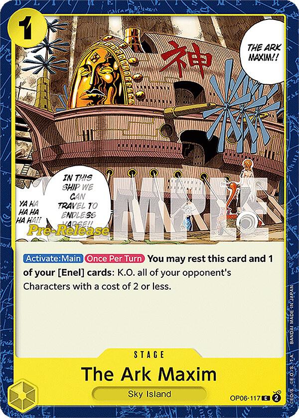 The Ark Maxim (Common) - One Piece TCG