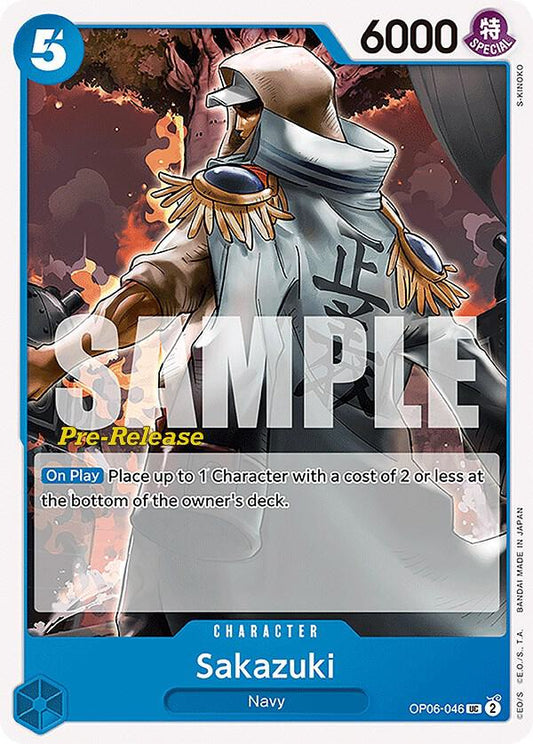 Sakazuki - Uncommon - One Piece Card Game