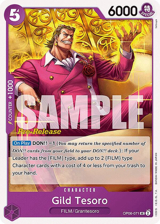 Gild Tesoro (Uncommon) - One Piece TCG