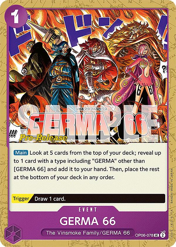 GERMA 66 (Uncommon) - One Piece TCG