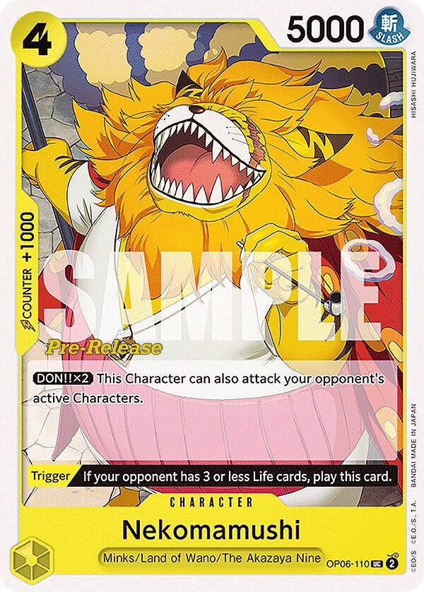 Nekomamushi (Uncommon) - One Piece TCG